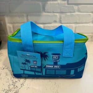 Mini Trader Joe's Blue Insulated Bag